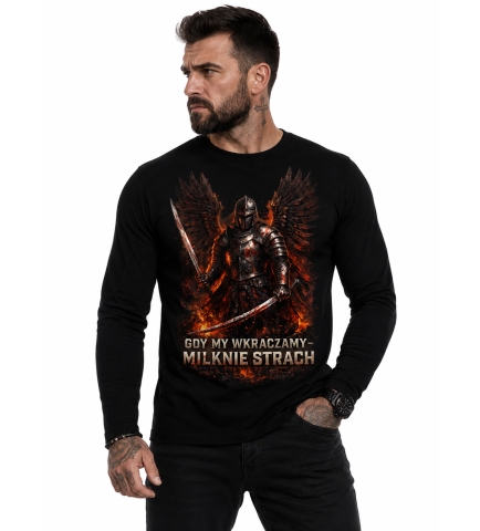LONGSLEEVE PATRIOTYCZNI Milknie Strach